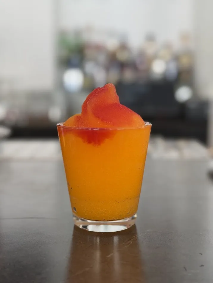 Bellini frozen cocktail