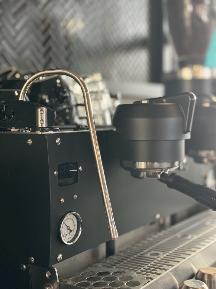 Professional espresso machine at Dragon Palace