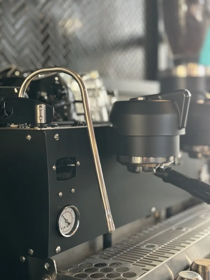 Professional espresso machine at Dragon Palace